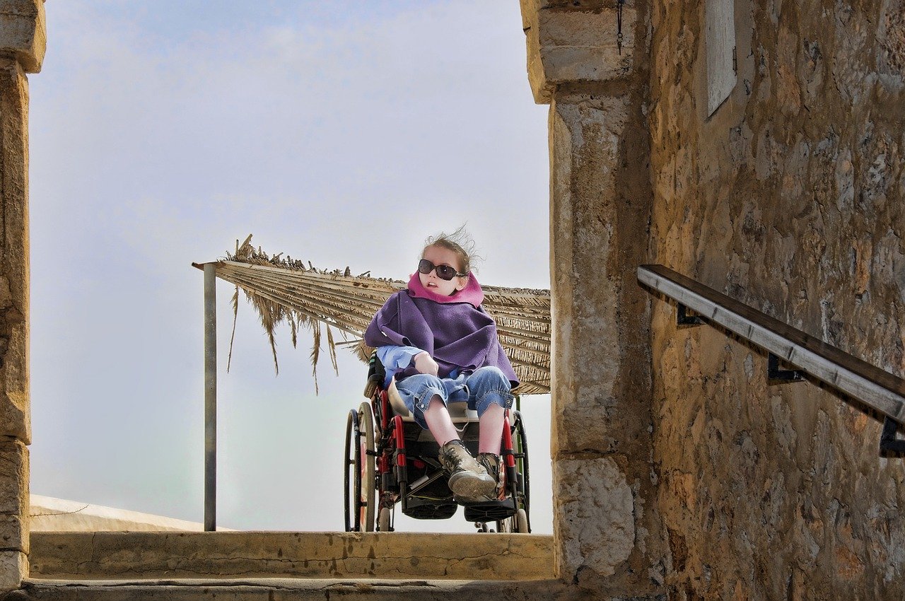 mujer con discapacidad